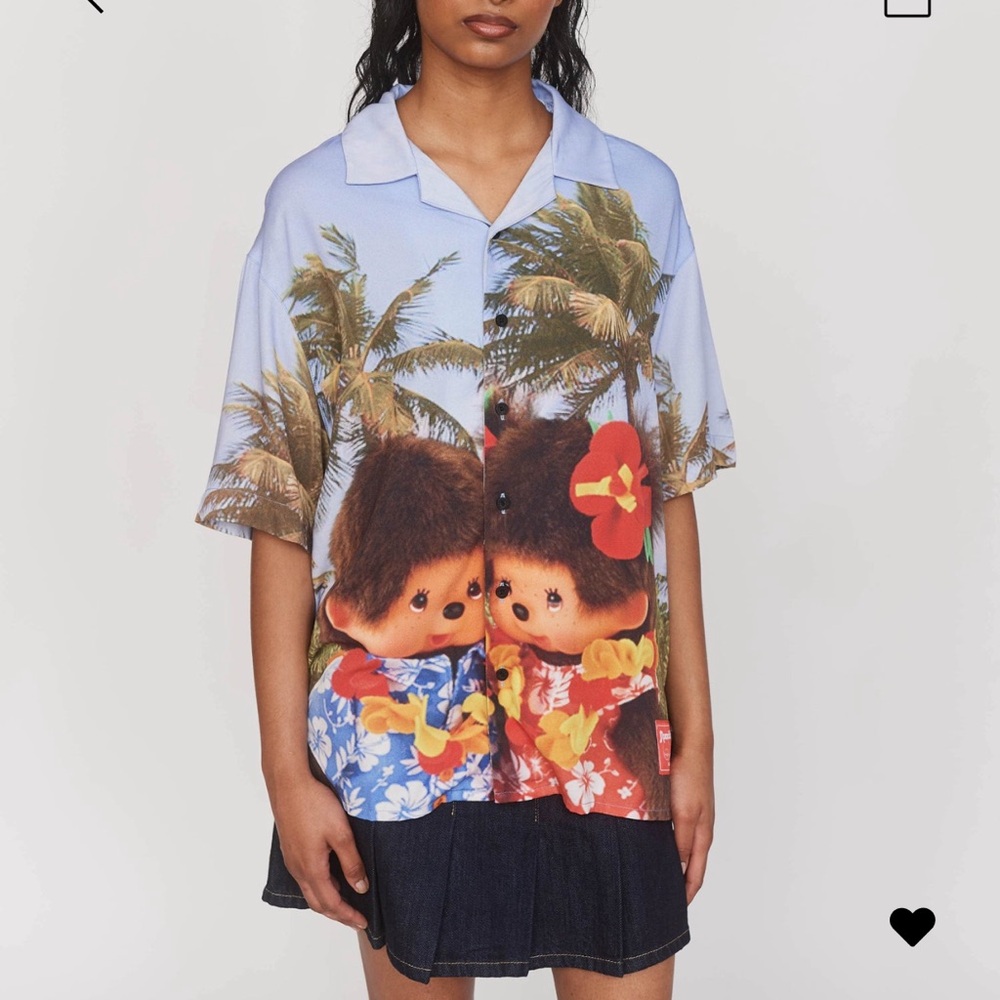 ISOO!!!! Lazy Oaf Tropical Monchhichi Shirt